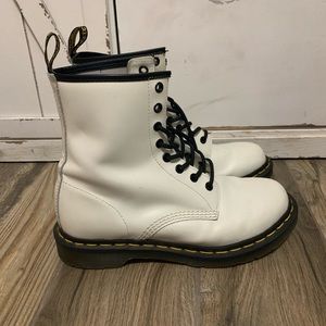 white doc marten size 9!